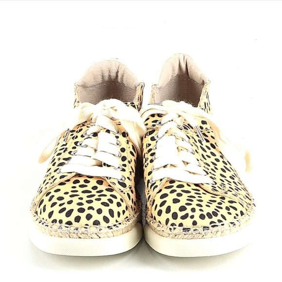Nwot Dolce Vita Animal Print Sneakers Size 6 1/2 - Picture 1 of 3